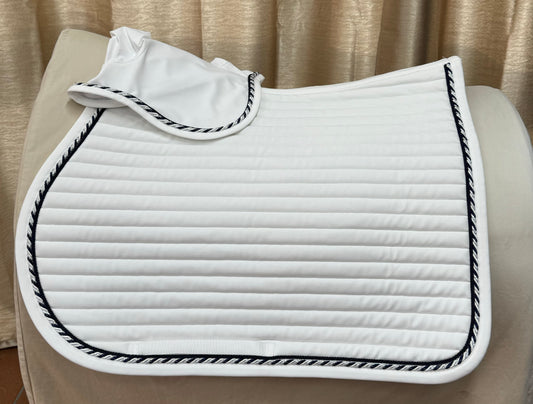 Set Sottosella salto + cuffia bianco full