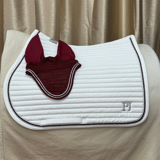 Saddle pad and bonnet