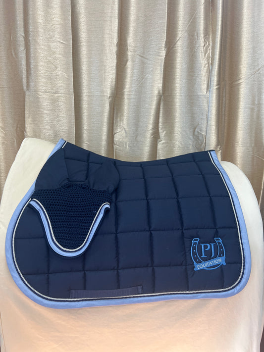 FULL saddle pad and gaiter set