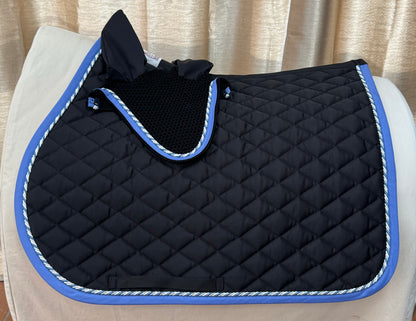 CUSTOMIZED Saddle Pad and Cuff Set