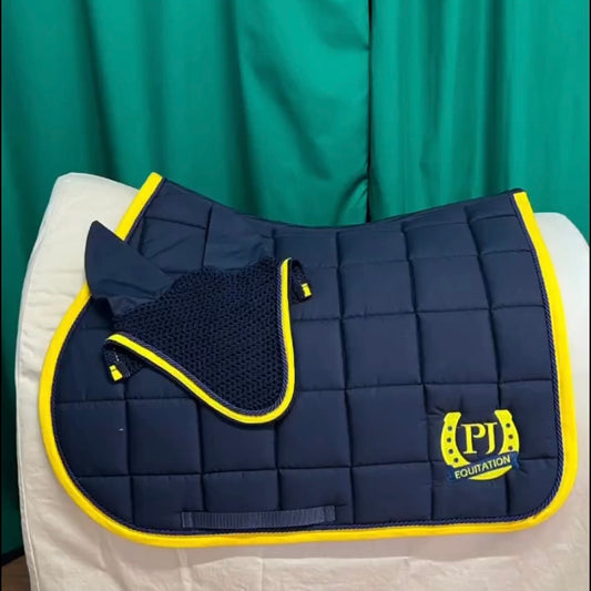 FULL saddle pad and gaiter set