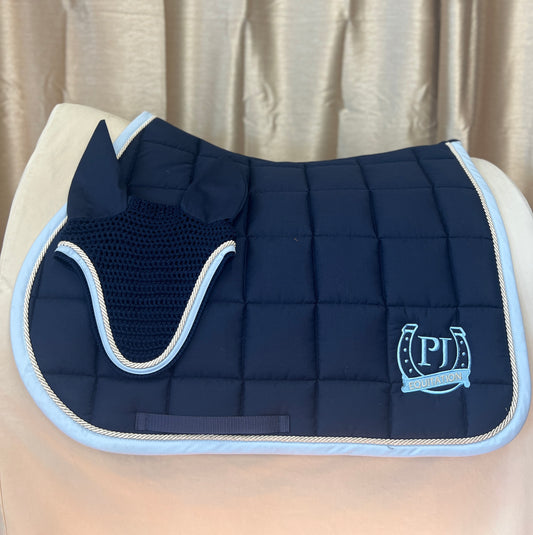 FULL saddle pad and gaiter set