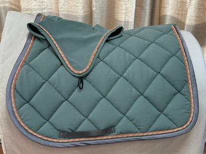 CUSTOMIZED Saddle Pad and Cuff Set