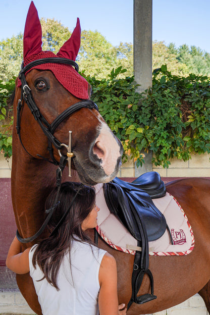 CUSTOMIZED Inverted Saddle Pad and Cuff Set