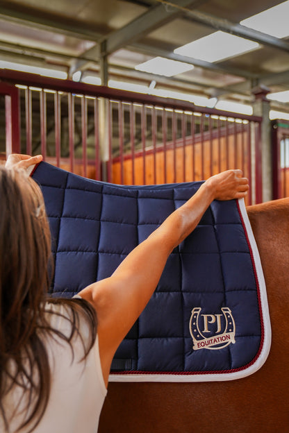 Personalized jumping saddle pad