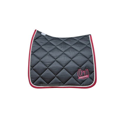 Personalized dressage saddle pad