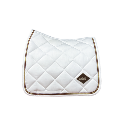 Personalized dressage saddle pad