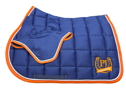 CUSTOMIZED Saddle Pad and Cuff Set