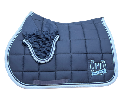 CUSTOMIZED Saddle Pad and Cuff Set