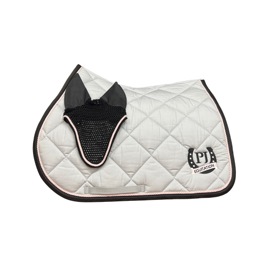 CUSTOMIZED Inverted Saddle Pad and Cuff Set