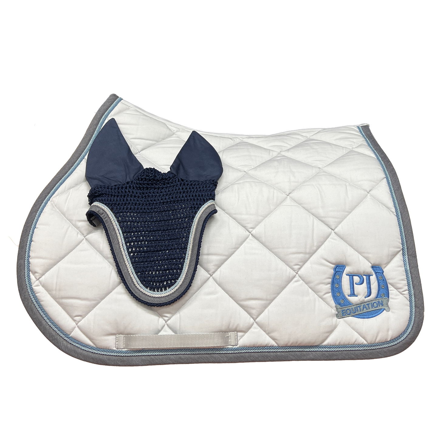 CUSTOMIZED Inverted Saddle Pad and Cuff Set